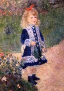 Pierre Auguste Renoir A Girl with a Watering Can Germany oil painting artist